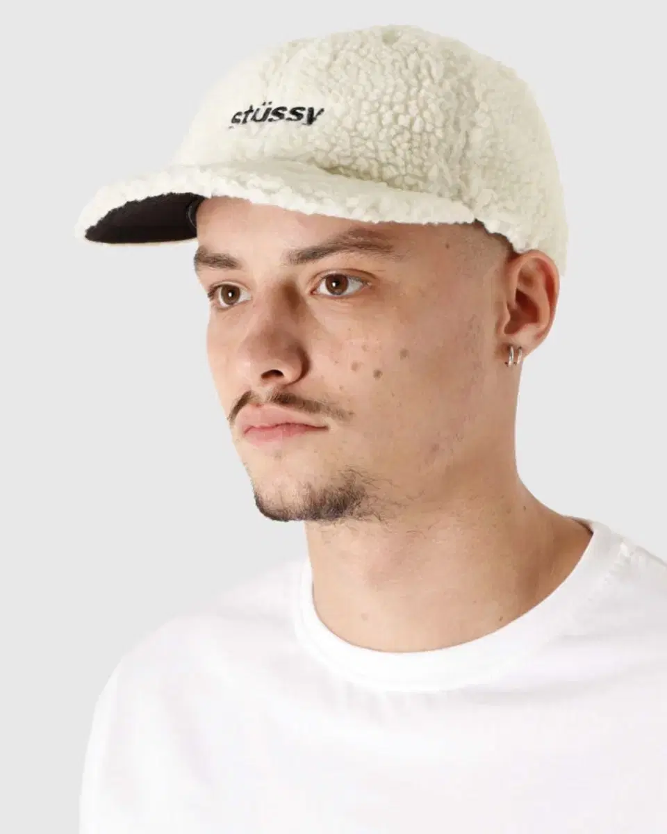 스투시 stussy 쉐르파 플리스 모자